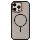 EIDERWOOD iPhone 16 Pro Matte Hybrid Plastic Case - MagSafe Compatible - Black