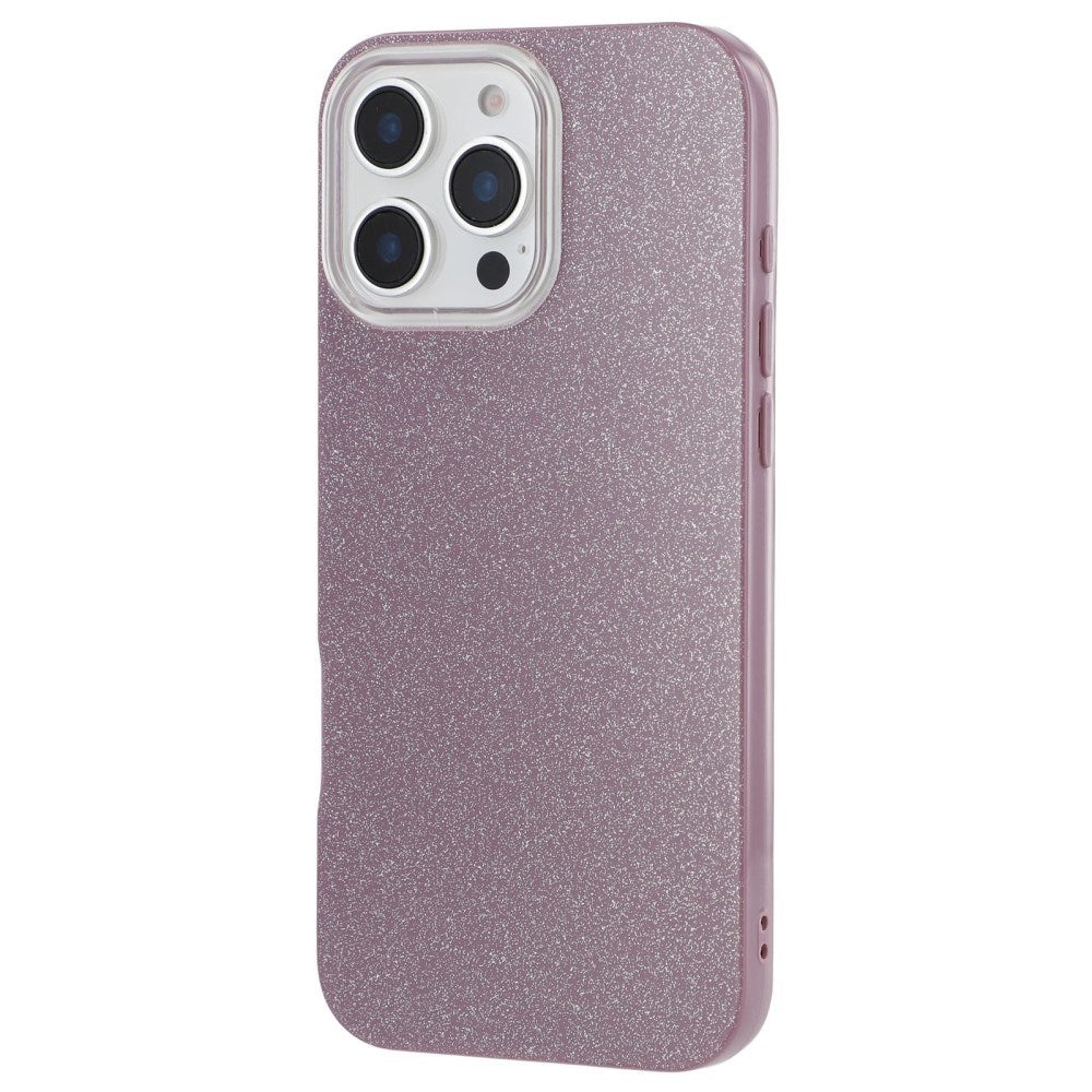EIDERWOOD IPhone 16 Pro Flexible Plastic Case with Glitter - Purple