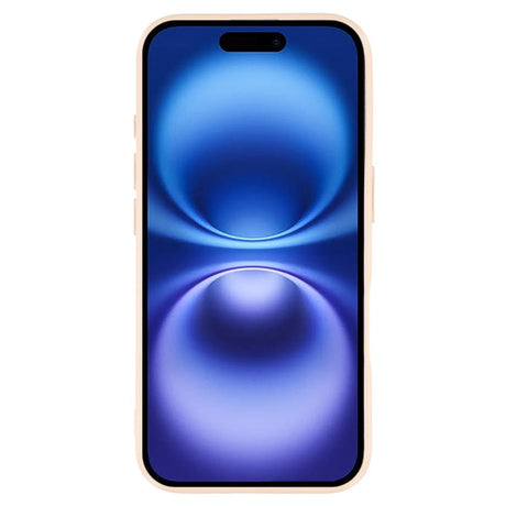 EIDERWOOD IPhone 16 Pro Flexible Plastic Case with Glitter - Beige