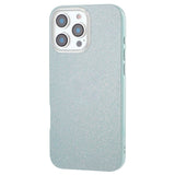 EIDERWOOD IPhone 16 Pro Flexible Plastic Case with Glitter - Light Green