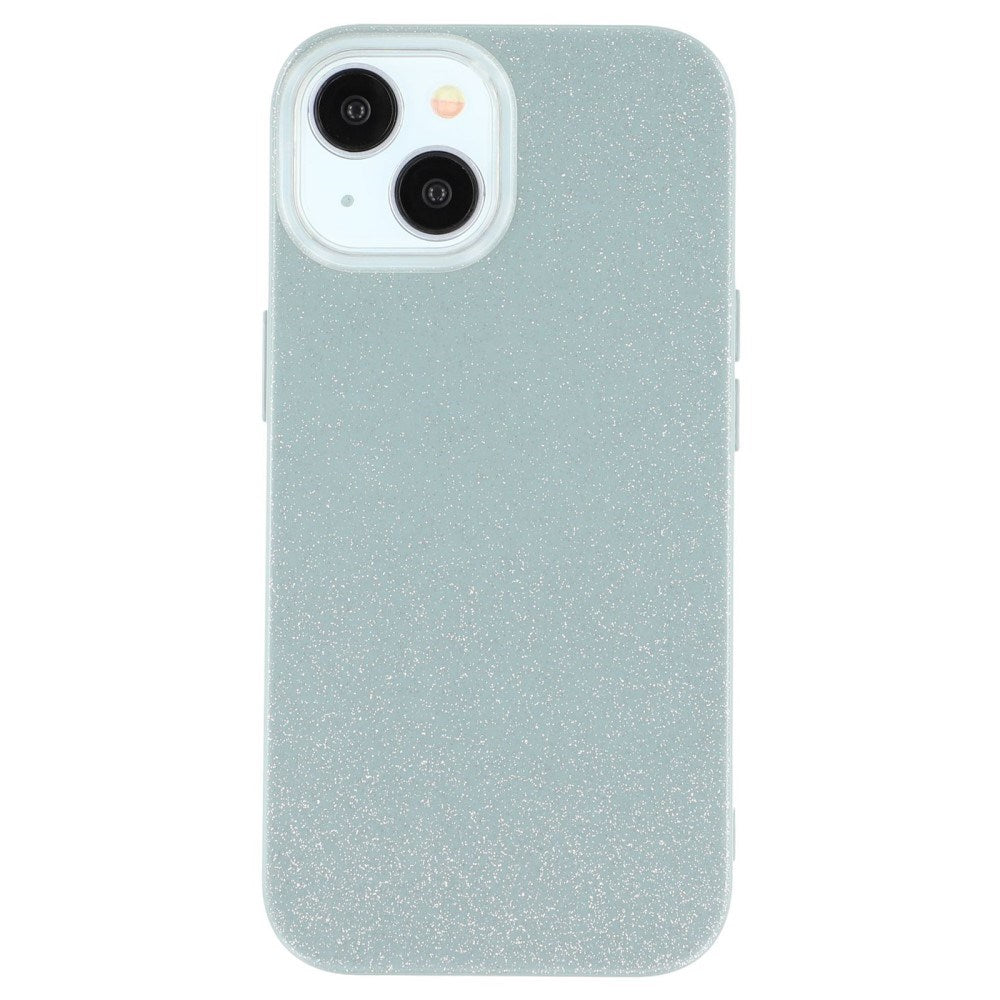 EIDERWOOD iPhone 14 / 13 Flexible Plastic Case with Glitter - Green