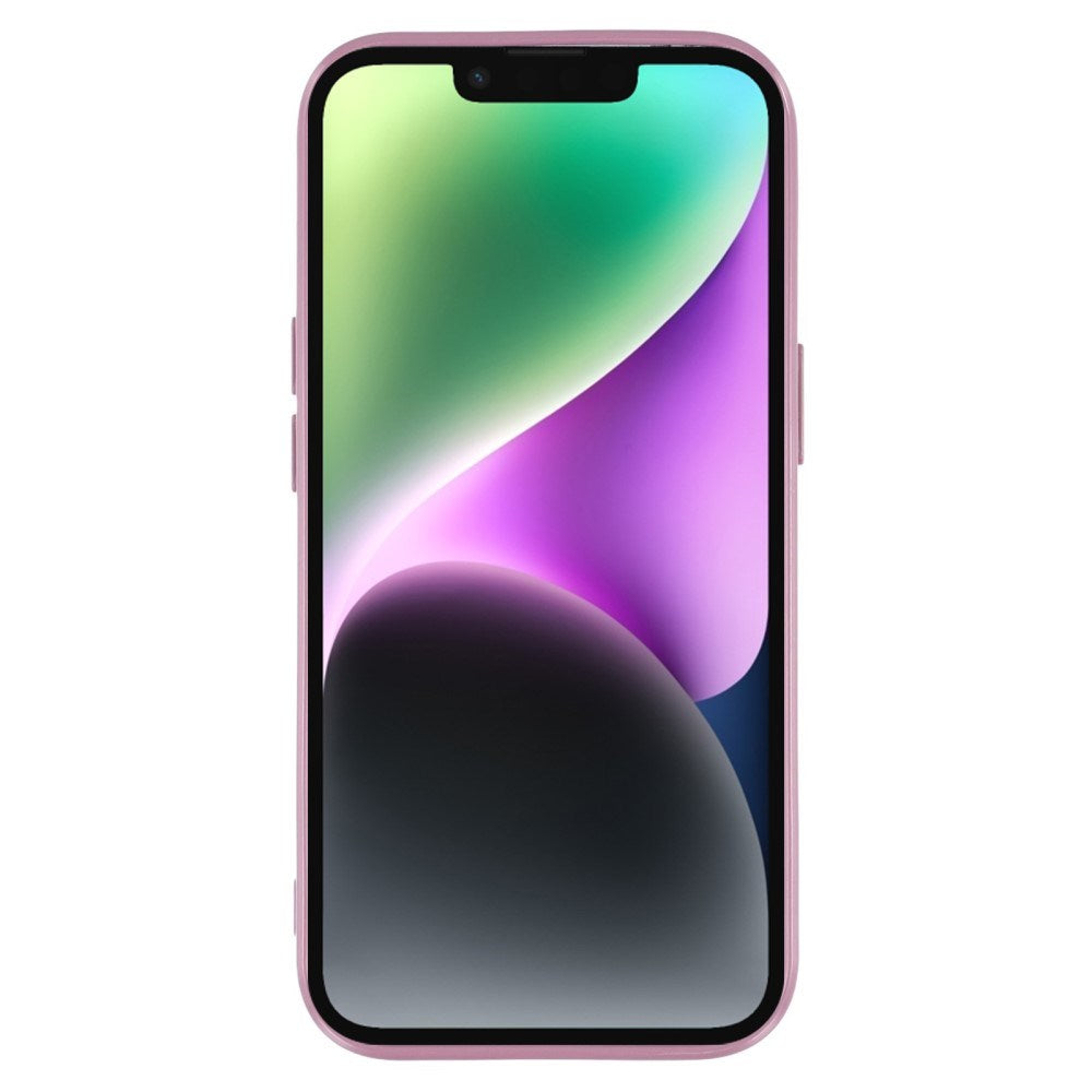 EIDERWOOD iPhone 14 / 13 Flexible Plastic Case with Glitter - Purple