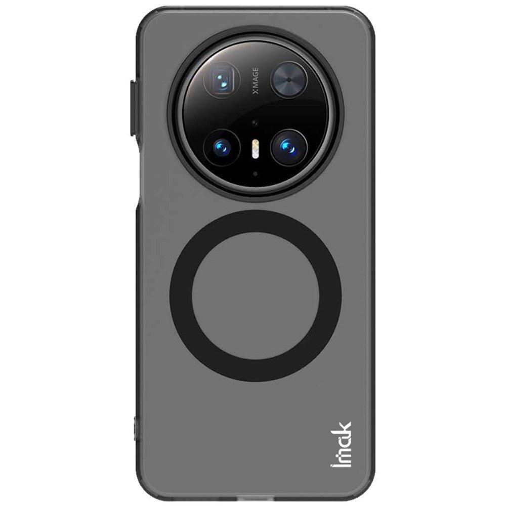 IMAK Huawei Mate 70 Pro+ / 70 Pro Hybrid Plastic Case - MagSafe Compatible - Transparent / Black