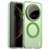 IMAK Huawei Mate 70 Pro+ / 70 Pro Hybrid Plastic Case - MagSafe Compatible - Transparent / Green