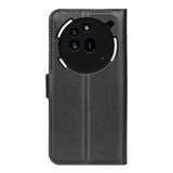 EIDERWOOD Nothing Phone (3a) Pro Faux Leather Flip Case with Cardholder & Stand Function - Black