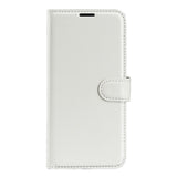 EIDERWOOD Nothing Phone (3a) Pro Faux Leather Flip Case with Cardholder & Stand Function - White