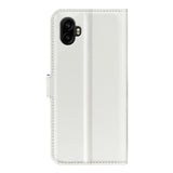 EIDERWOOD Samsung Galaxy Xcover 7 Pro Faux Leather Flip Case with Cardholder & Stand Function - White