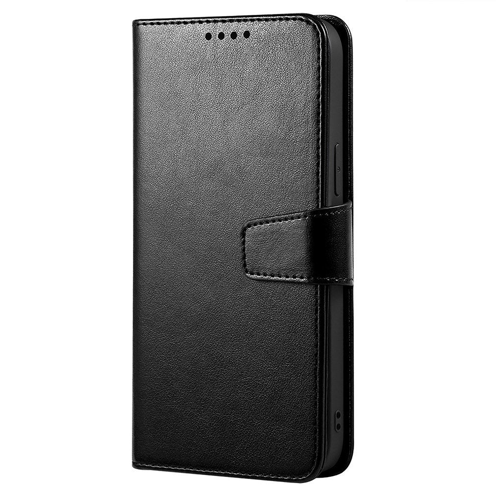 EIDERWOOD Xiaomi 15 Ultra Imitated Leather Flip Case - Black