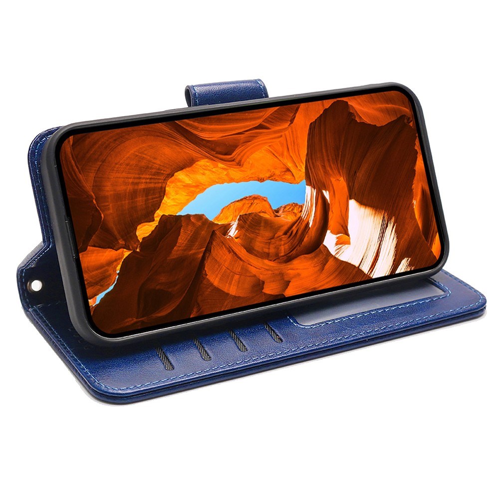 EIDERWOOD Xiaomi 15 Ultra Imitated Leather Flip Case - Blue