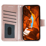 EIDERWOOD Xiaomi 15 Ultra Imitated Leather Flip Case - Rose Gold