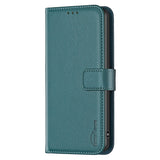 Oppo A5 Pro (4G / 5G) BINFEN Faux Leather Flip Case with Card Holder & Stand Function - Green