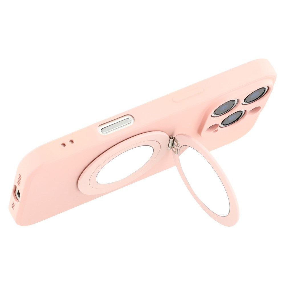 EIDERWOOD iPhone 16 Pro Hybrid Case incl. Kickstand with Mirror - Pink