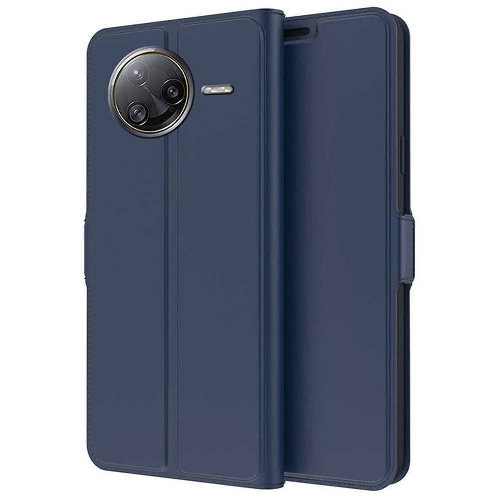 Xiaomi Poco F7 Ultra EIDERWOOD Faux Leather Flip Case with Card Holder & Stand Function – Blue