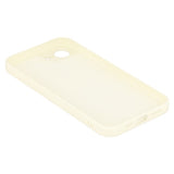 iPhone 16e Protection Set with Flexible Plastic Case & Screen Protector - White