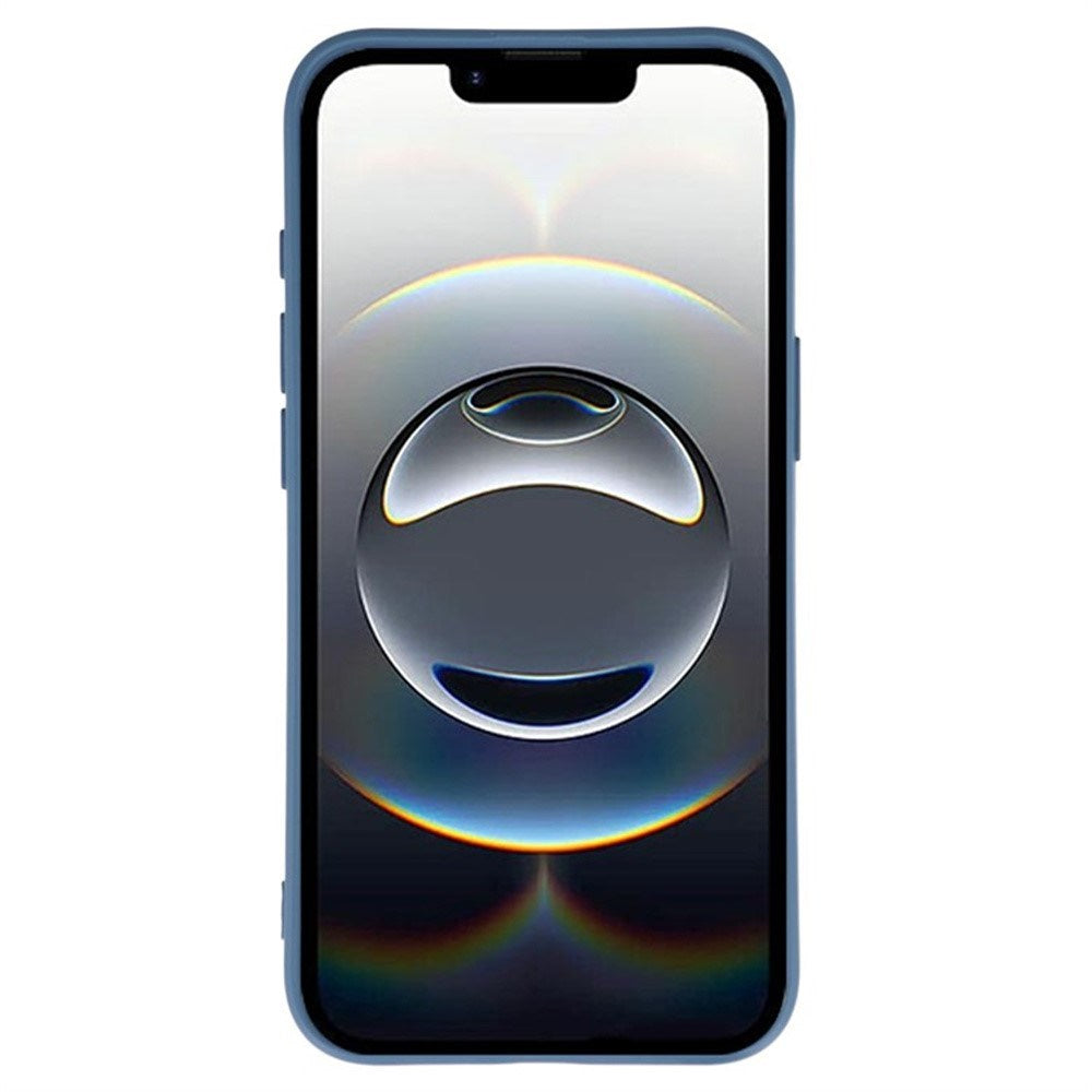 iPhone 16e Protection Set with Flexible Plastic Case & Screen Protector - Blue