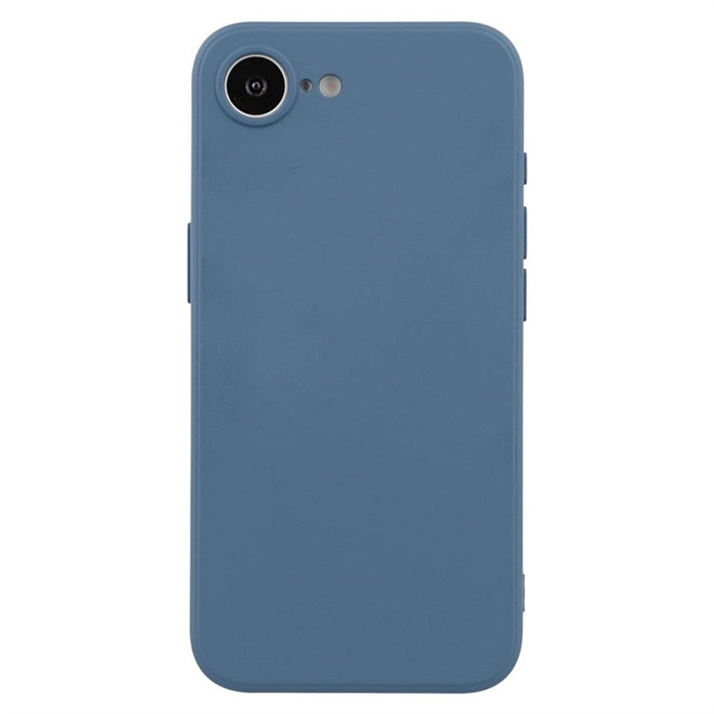 iPhone 16e Protection Set with Flexible Plastic Case & Screen Protector - Blue