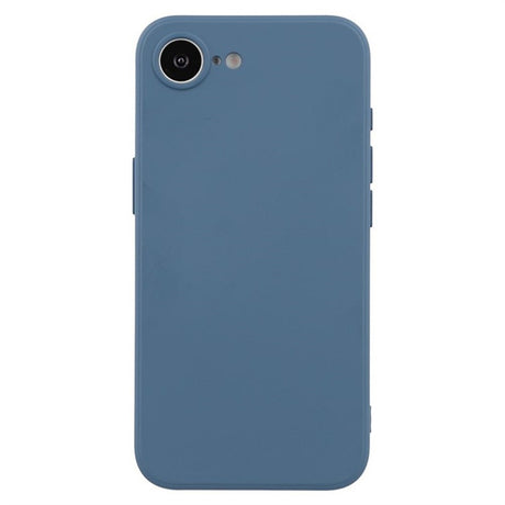 iPhone 16e Protection Set with Flexible Plastic Case & Screen Protector - Blue