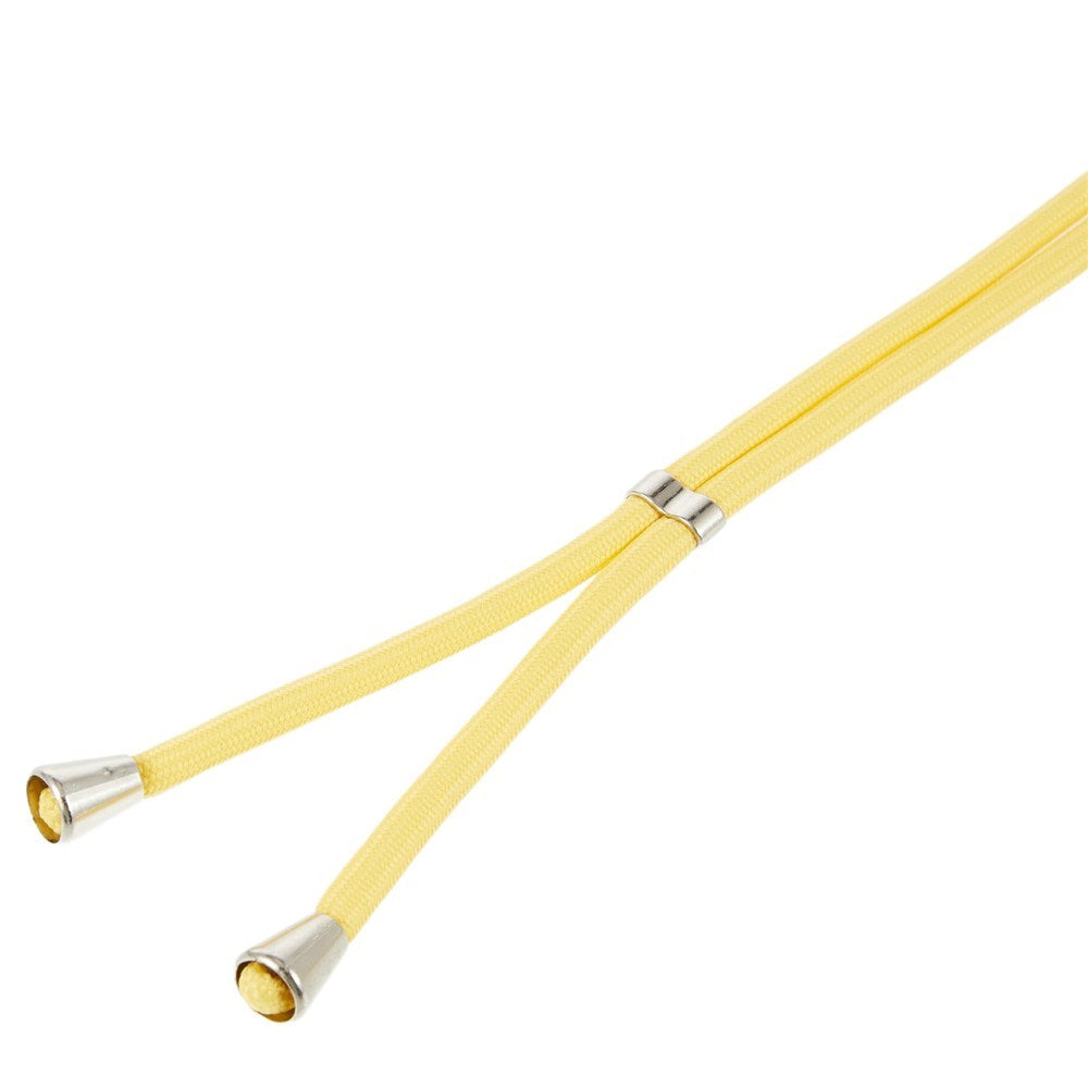 iPhone 17e / 16e EIDERWOOD Lined Flexible Plastic Case w. Strap - Yellow