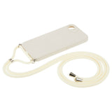 iPhone 17e / 16e EIDERWOOD Lined Flexible Plastic Case w. Strap - Beige