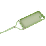 iPhone 17e / 16e EIDERWOOD Lined Flexible Plastic Case w. Strap - Light Green