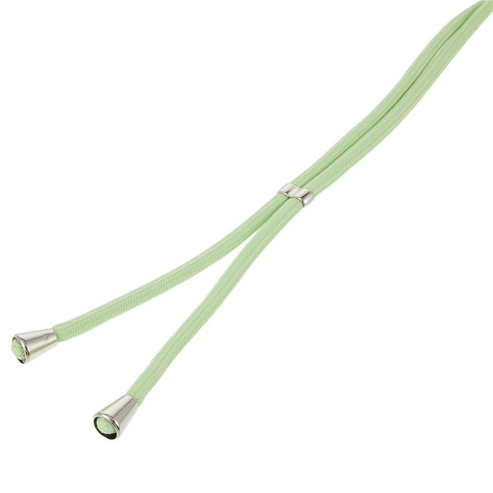 iPhone 17e / 16e EIDERWOOD Lined Flexible Plastic Case w. Strap - Light Green