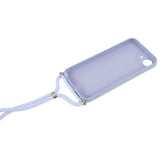 iPhone 17e / 16e EIDERWOOD Lined Flexible Plastic Case w. Strap - Light Purple
