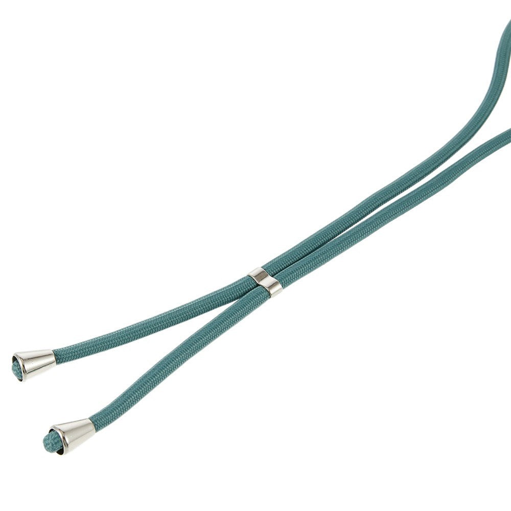 iPhone 17e / 16e EIDERWOOD Lined Flexible Plastic Case w. Strap - Dark Green