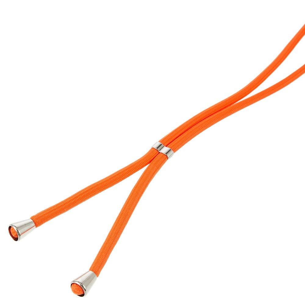 iPhone 17e / 16e EIDERWOOD Lined Flexible Plastic Case w. Strap - Orange