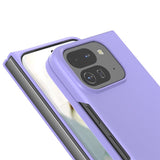 EIDERWOOD Google Pixel 10 Pro Fold Matte Hard Plastic Case - Purple