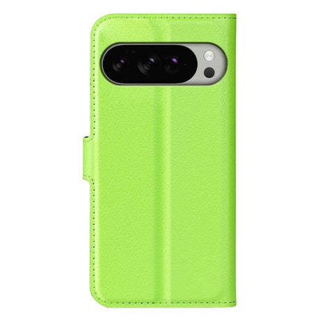 EIDERWOOD Google Pixel 10 Pro XL Faux Leather Flip Case with Cardholder & Stand Function - Green
