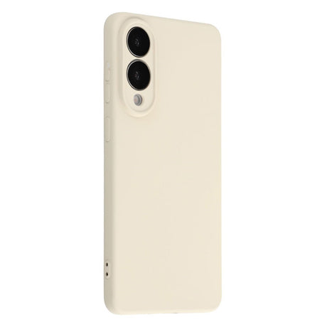 EIDERWOOD Samsung Galaxy S25 Edge Lined Flexible Plastic Case - Beige