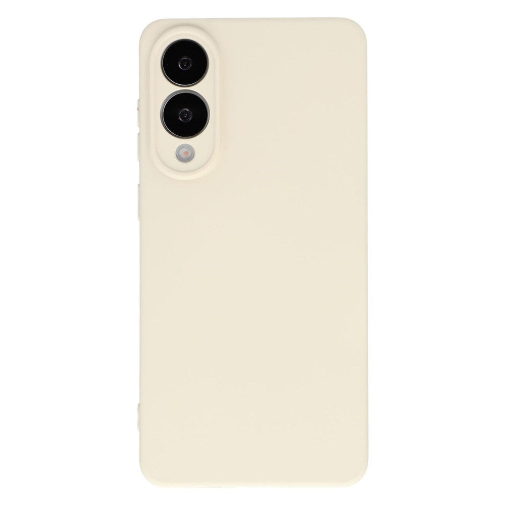 EIDERWOOD Samsung Galaxy S25 Edge Lined Flexible Plastic Case - Beige