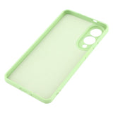 EIDERWOOD Samsung Galaxy S25 Edge Lined Flexible Plastic Case - Light Green