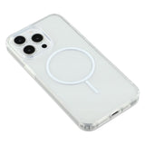 iPhone 15 Pro Max EIDERWOOD Hybrid Plastic Case - MagSafe Compatible - Transparent / White