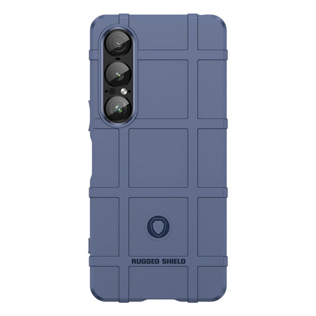 EIDERWOOD Sony Xperia 1 VII Rugged Shield Craftsman Case - Blue
