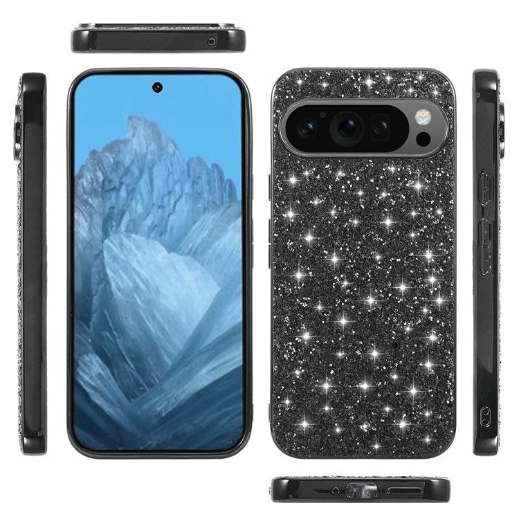 EIDERWOOD Google Pixel 10 / 10 Pro Glitter Case - Blue