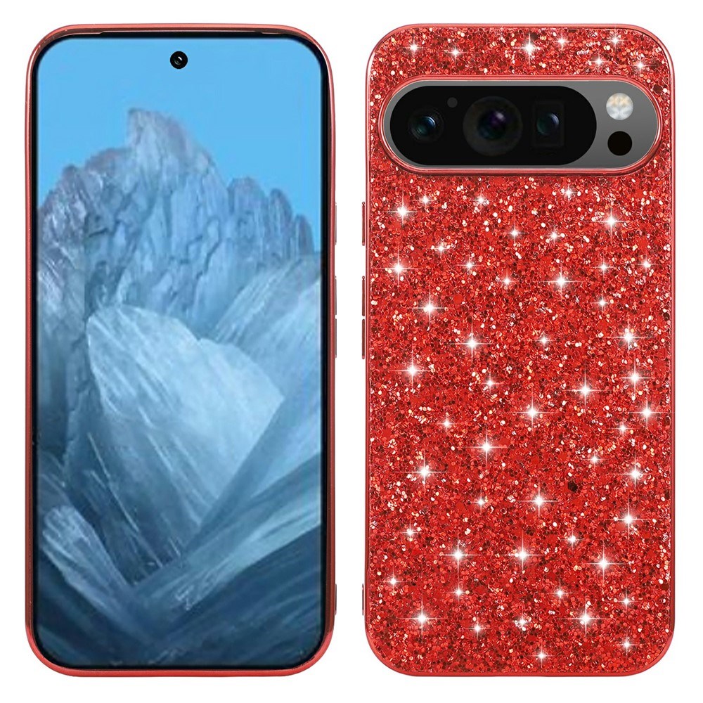 EIDERWOOD Google Pixel 10 Pro XL Glitter Case - Red