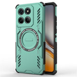 EIDERWOOD Motorola Edge 60 / Edge 60 Fusion Hybrid Plastic Case with Heat Dissipation - Green