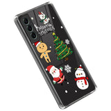 Samsung Galaxy S23 Flexible Plastic Christmas Case - Cute Christmas figures