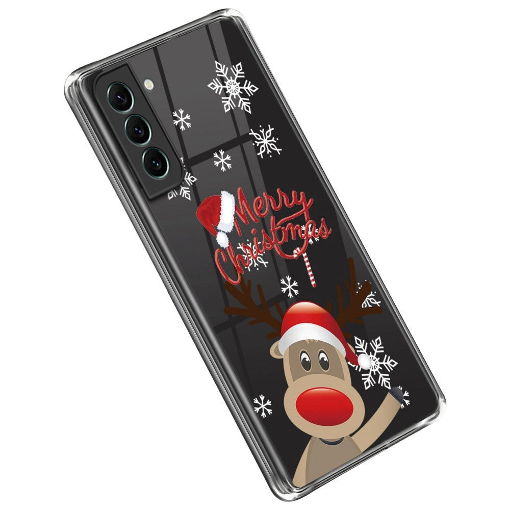 Samsung Galaxy S23 Flexible Plastic Christmas Case - Christmas Reindeer