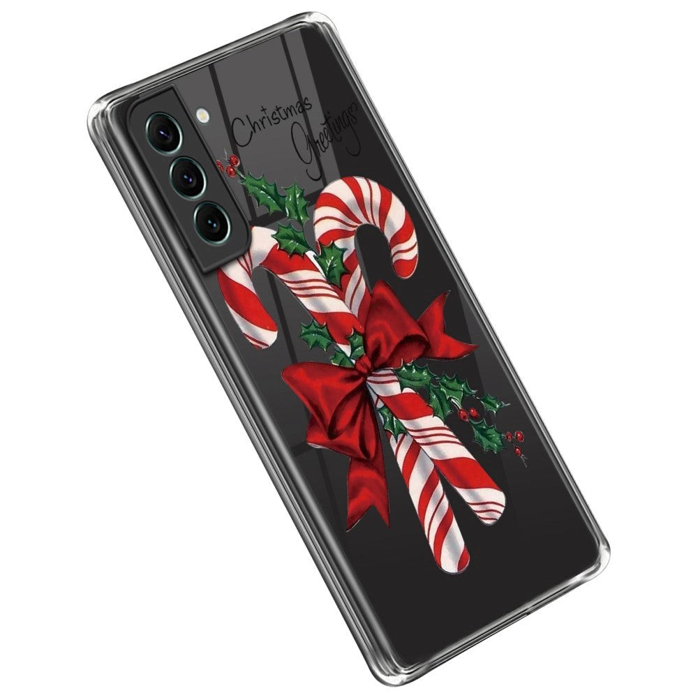 Samsung Galaxy S23 Flexible Plastic Christmas Case - Christmas Cane