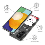 Samsung Galaxy S22 Ultra Flexible Plastic Christmas Case - Merry Christmas - Chubby Polar Bear