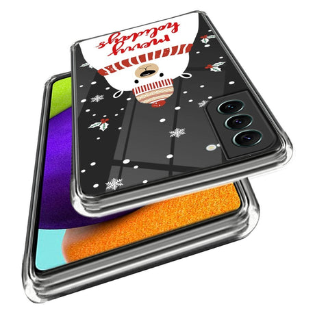 Samsung Galaxy S22 Flexible Plastic Christmas Case - Merry Christmas - Polar Bear