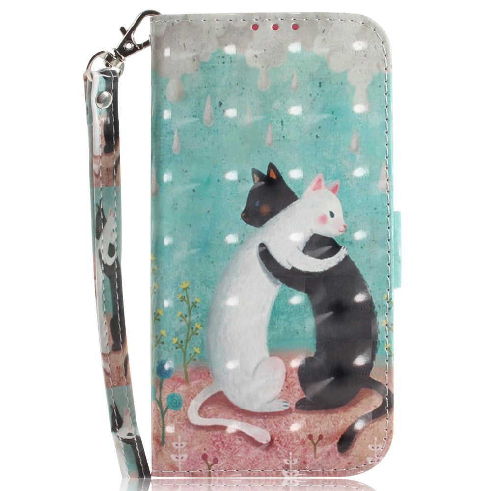 Samsung Galaxy A14 (5G) Leather Flip Case - Two Cats