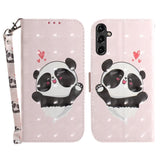 Samsung Galaxy A14 (5G) Leather Flip Case - Happy Panda