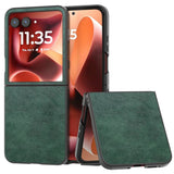 EIDERWOOD Motorola Razr 60 Ultra Faux Leather Case - Green