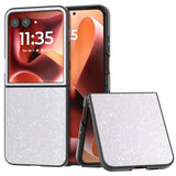 EIDERWOOD Motorola Razr 60 Ultra Hard Plastic Glitter Case - White