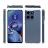 Motorola Moto G Stylus 5G (2025) / Edge 60 Stylus EIDERWOOD Hybrid Plastic Case - Transparent