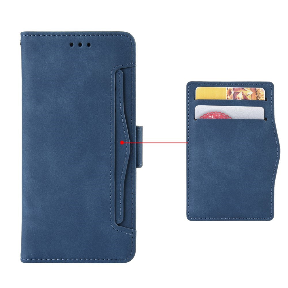 Realme 14 (5G) / 14T (5G) EIDERWOOD Faux Leather Flip Case with Card Holder – Blue
