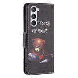 Samsung Galaxy S23 Flip Case m. Wallet - Bear